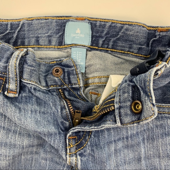 Baby Gap Straight Jeans Boy Size 3 - Picture 4 of 6